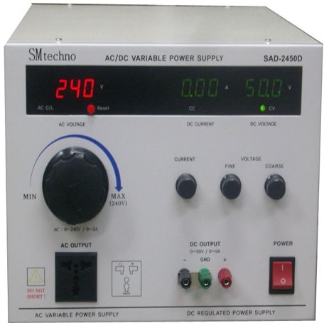 SMTECHNO SAD-2450D AC+DC Power Supply 선명테크노 