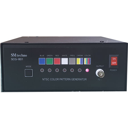 SMTECHNO SCG-801 NTSC Color Pattern Generator 칼라 패턴제너레이터 선명테크노
