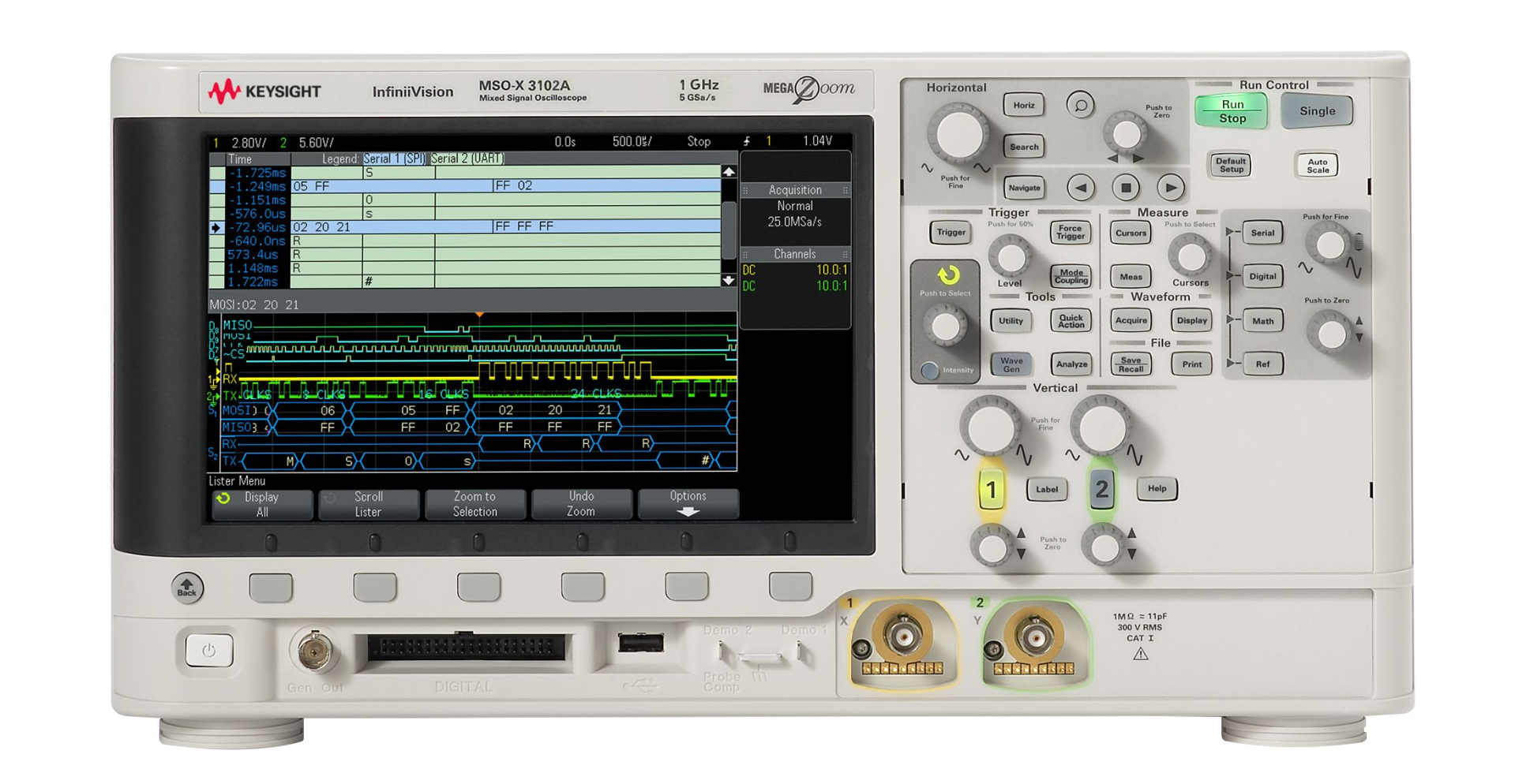 키사이트 MSOX3102A 오실로스코프