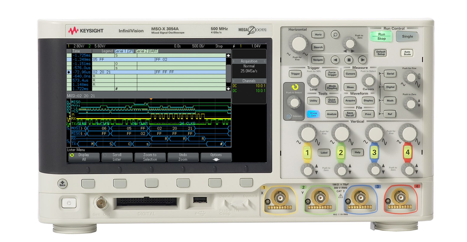 키사이트 MSOX3054A 오실로스코프