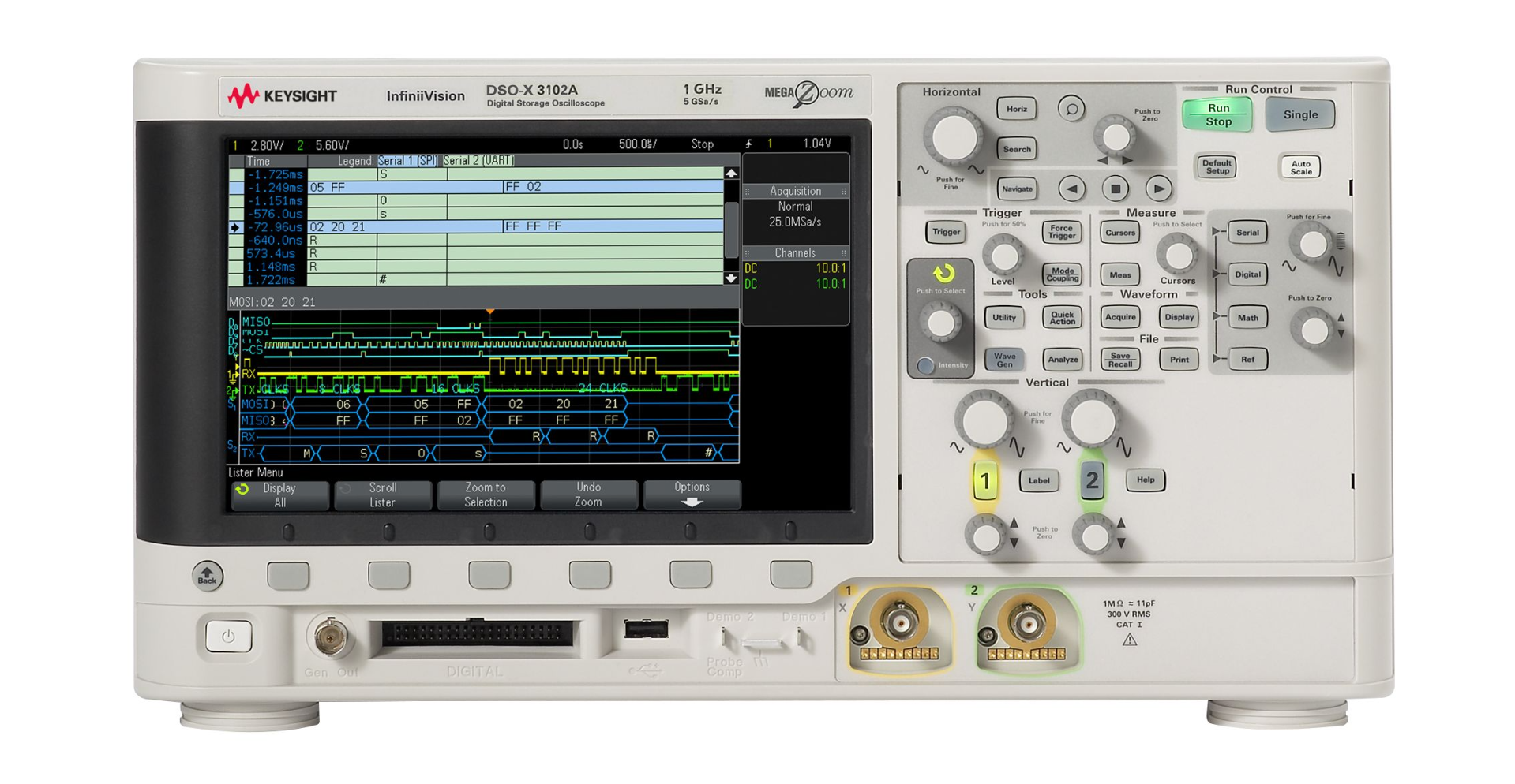 키사이트 DSOX3102A 오실로스코프