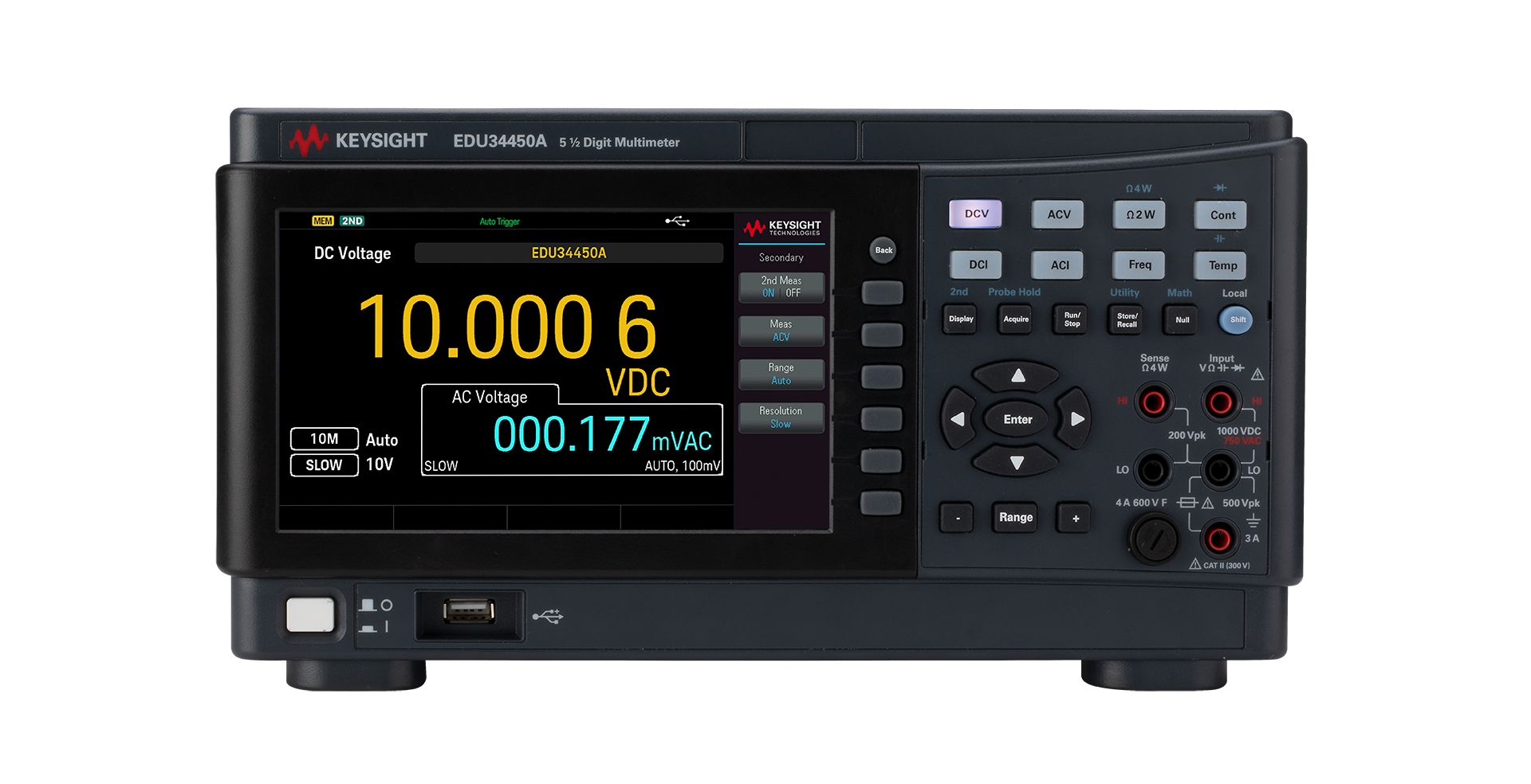 키사이트 EDU34450A 스마트 벤치 에센셜 디지털 멀티미터 5.5디지트