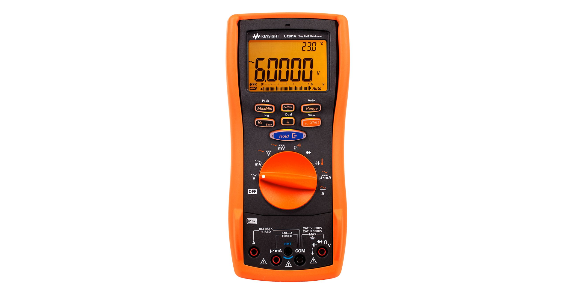 키사이트 U1281A 휴대형 디지털 멀티미터 4.5디지트 IP67