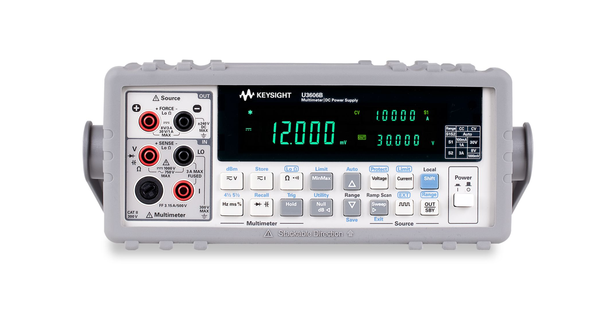 키사이트 U3606B 멀티미터 / DC 전원공급기 5.5디지트