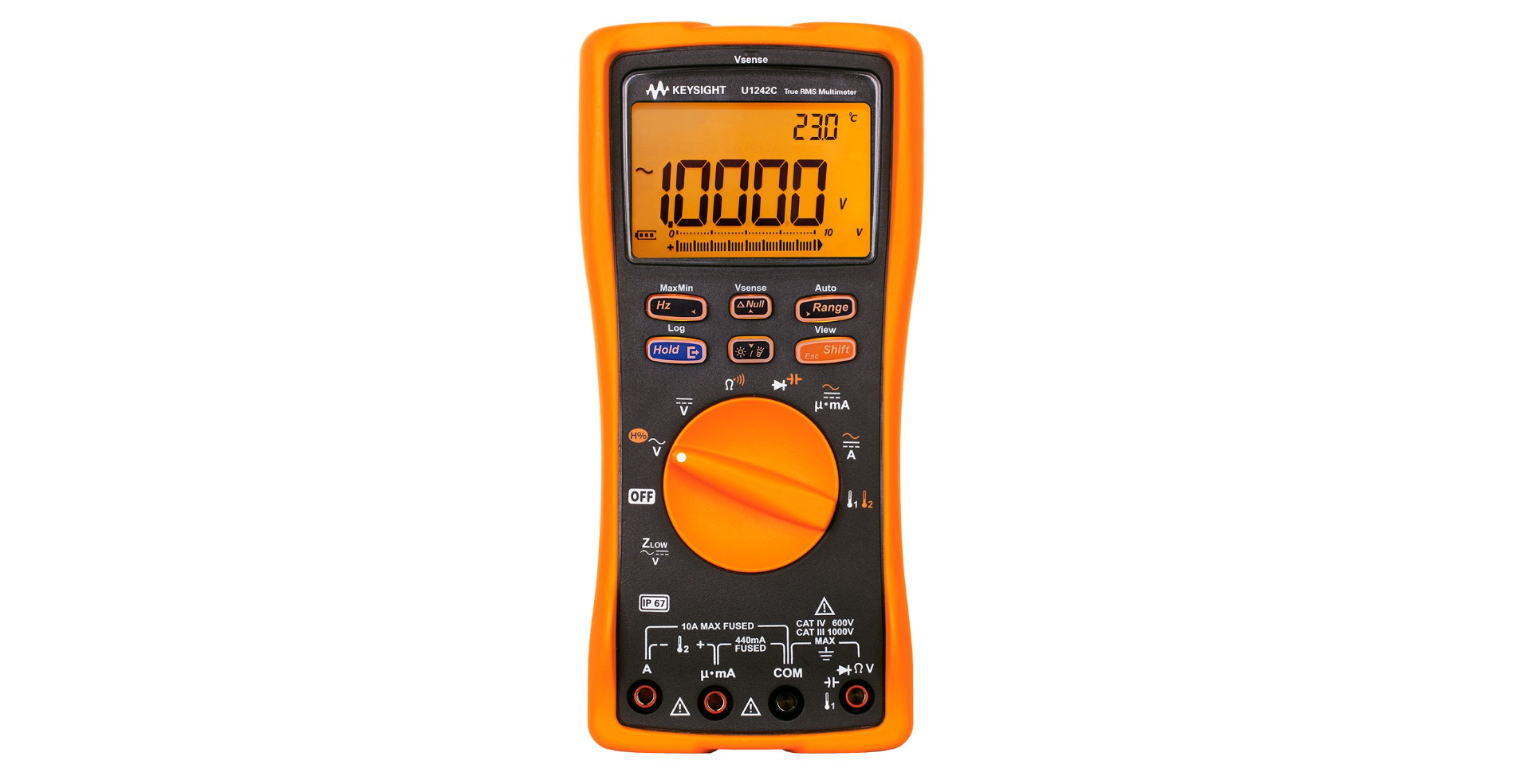 키사이트 U1242C 휴대형 디지털 멀티미터 4디지트 IP67