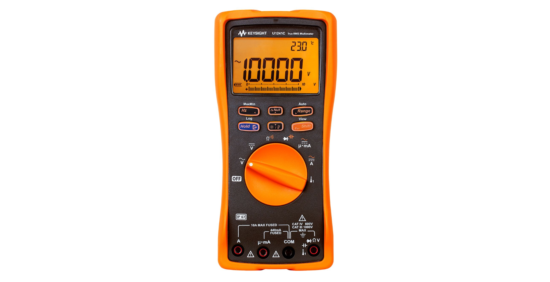 키사이트 U1241C 휴대형 디지털 멀티미터 4디지트 IP67