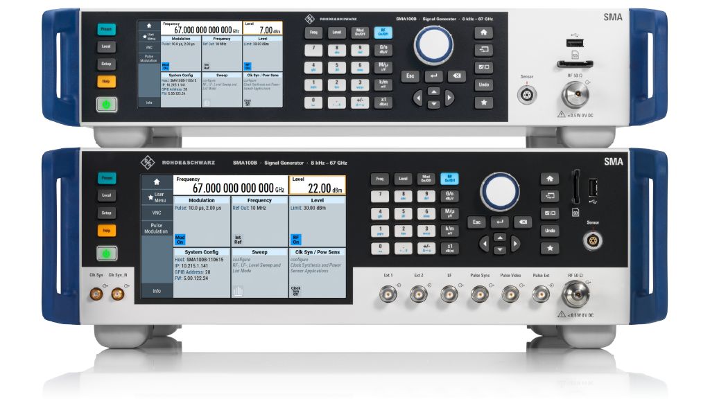 로데슈바르즈 R&S SMA100B RF 신호발생기