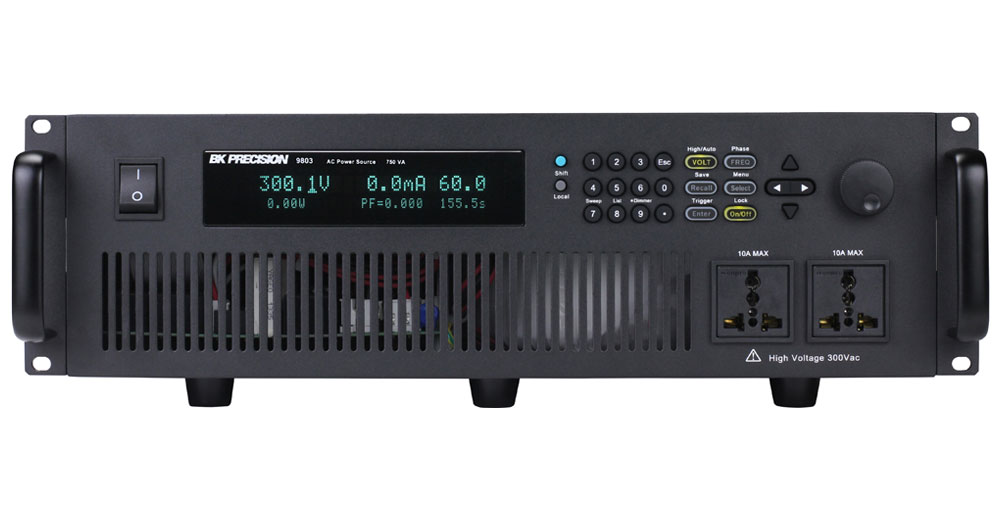 9803 프로그래머블 AC 전원소스