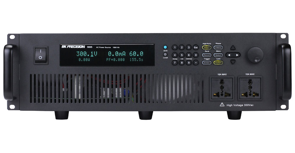 9805 프로그래머블 AC 전원소스